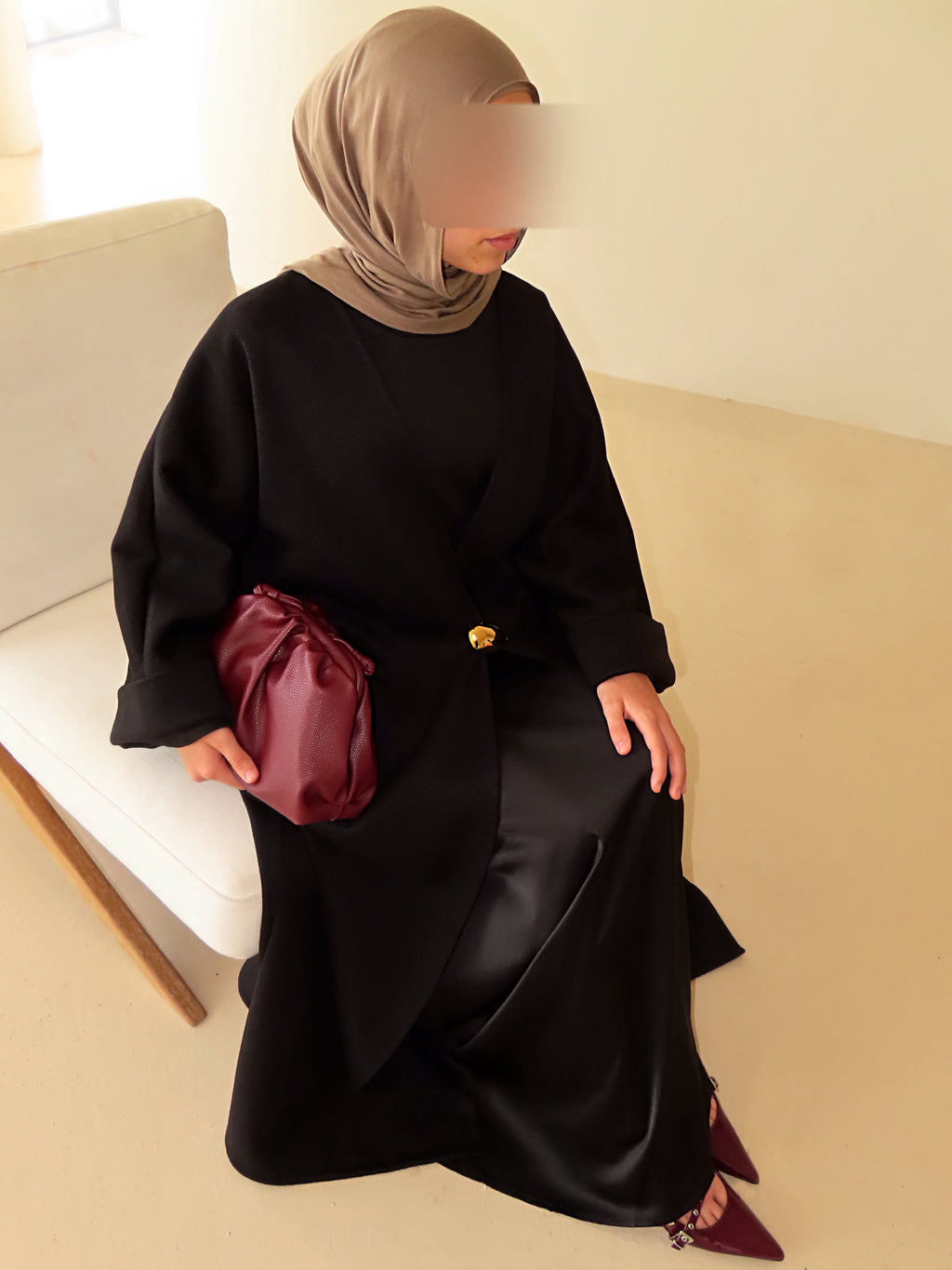 Delilah Abaya - Kohl