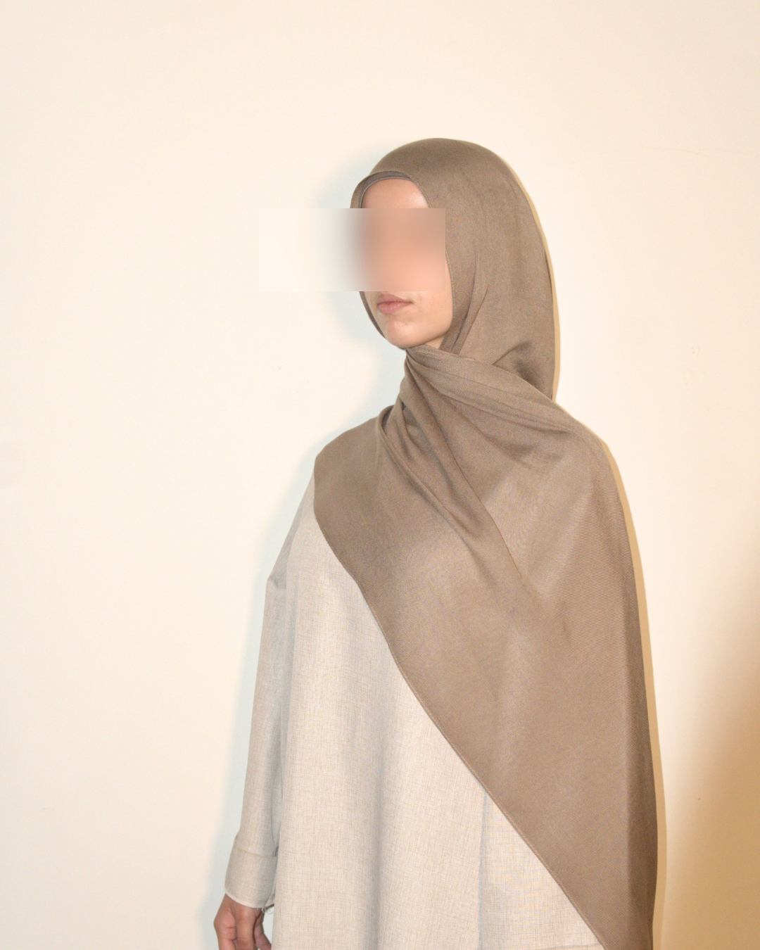 Sand Modal Hijab Set