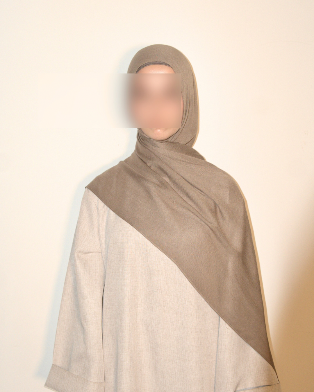 Sand Modal Hijab Set