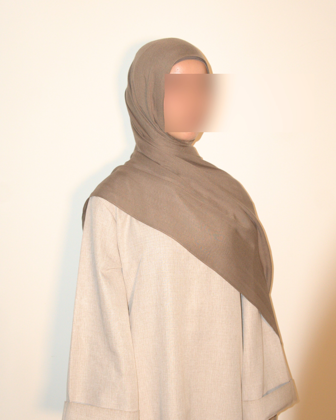 Sand Modal Hijab Set